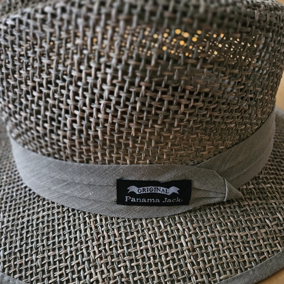 Panama Jack Tan Woven Hat - Picture 1 of 5